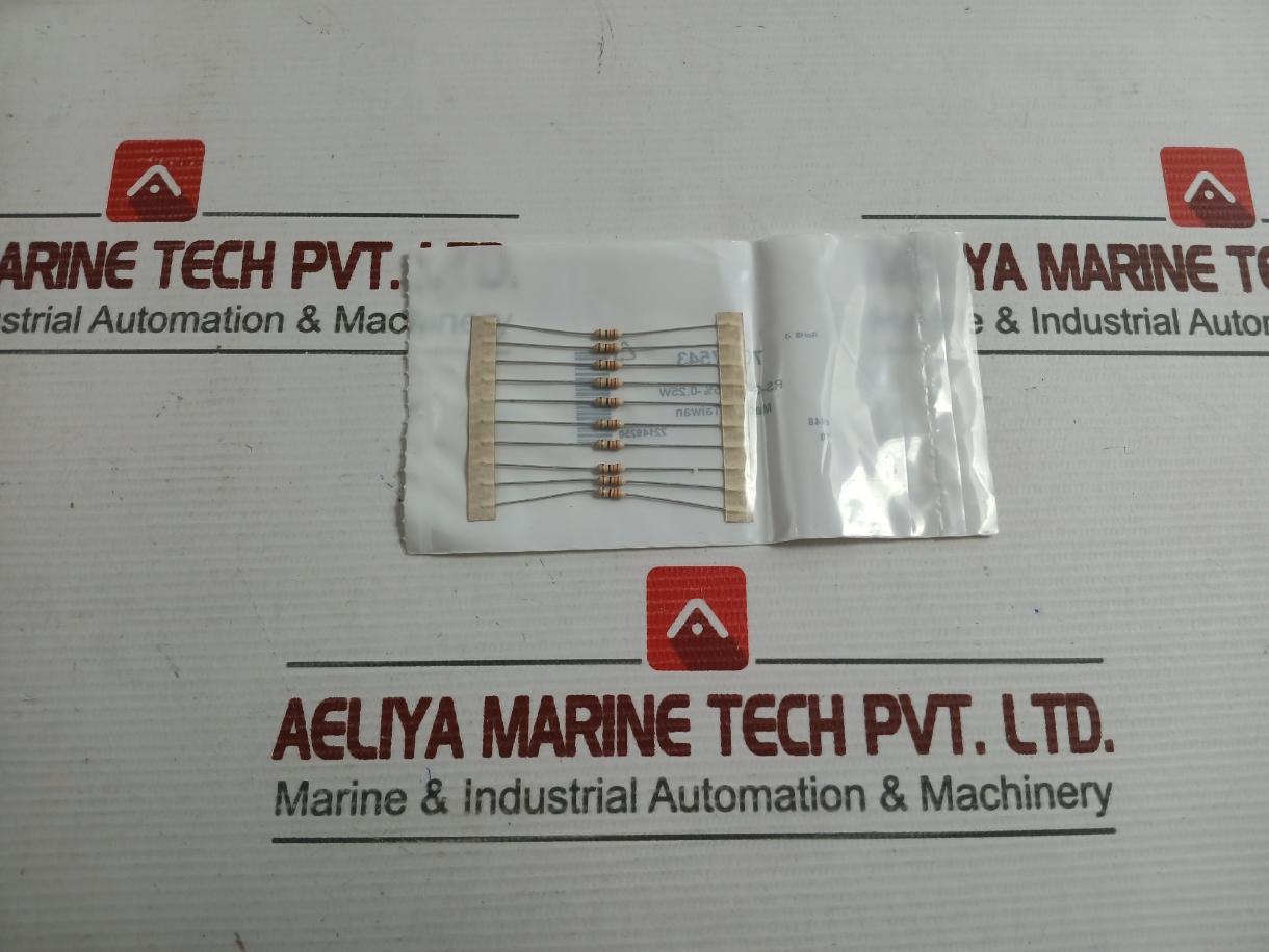 Pack Of 5X Rs-c-33R-5%-0.25W Film Resistor Brand Rs Pro
