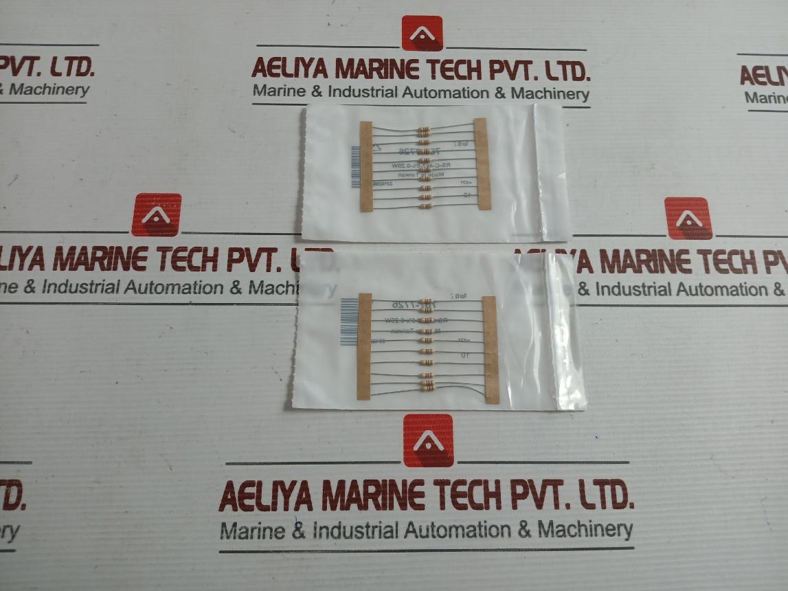 Pack Of 5X Rs-c-4K7-5%-0.25W Rs Pro Film Resistor