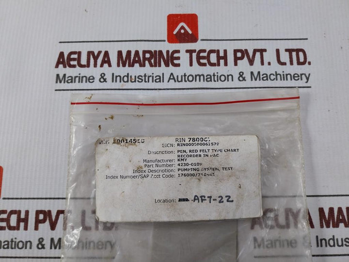 Pack Of 6X OGME OGME-2-RED-BT Oil & Gas Measurement Equipment 4230-0109