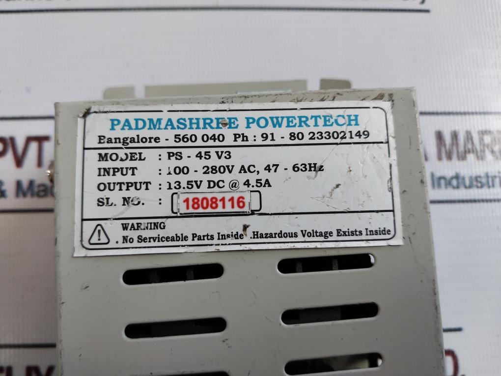 Padmashree Powertech PS-45 V3 Power Supply Module