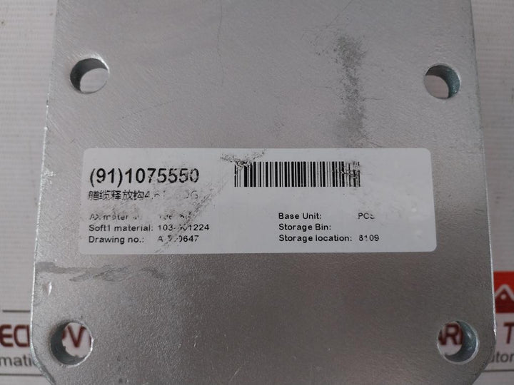 Painter Release Hook 1075550 4.6T Hdg