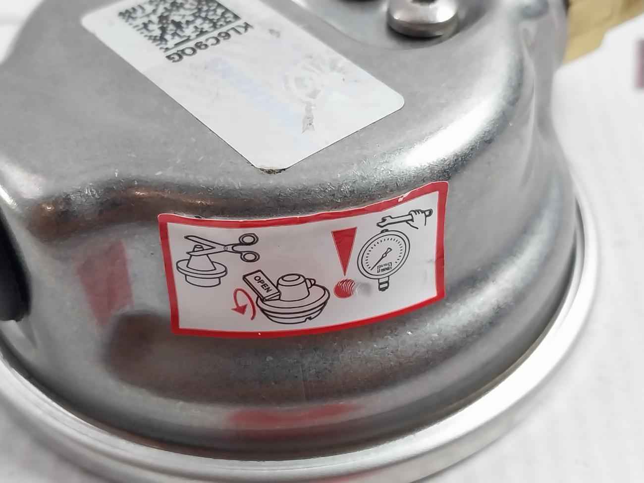 Pakkens En 837-1 Pressure Gauge 0-16 Bar 0-200/230 Psi