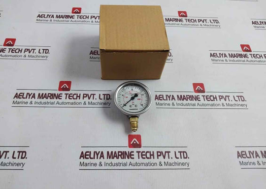 Pakkens En 837-1 Pressure Gauge 0-16 Bar 0-200/230 Psi