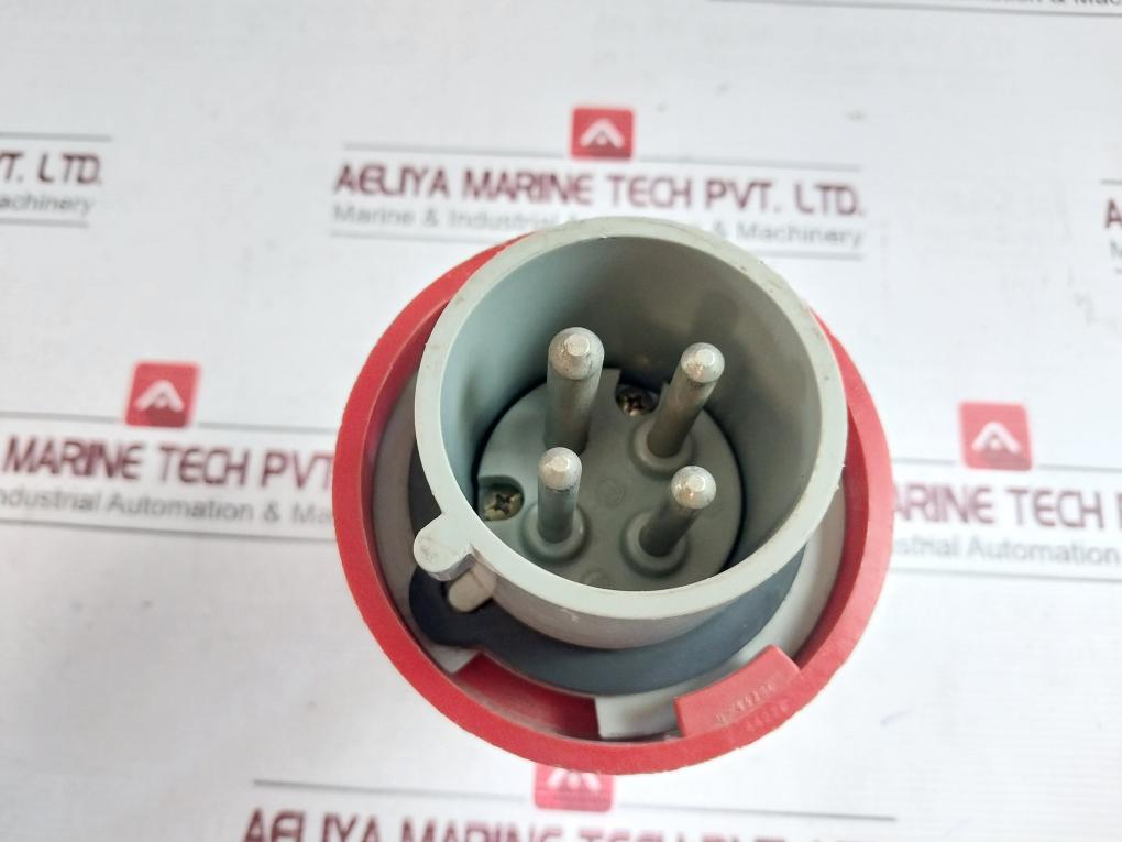 Palazzoli 477486 Cee Industrial Power Plug Ip67 380V 50Hz 3H 440V 60Hz