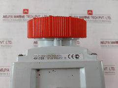 Palazzoli 491233 Switched Socket With Mechanical Interlock 32A-3H/380V 50-60Hz