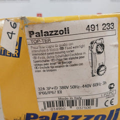 Palazzoli 491233 Switched Socket With Mechanical Interlock 50–60 Hz 500V