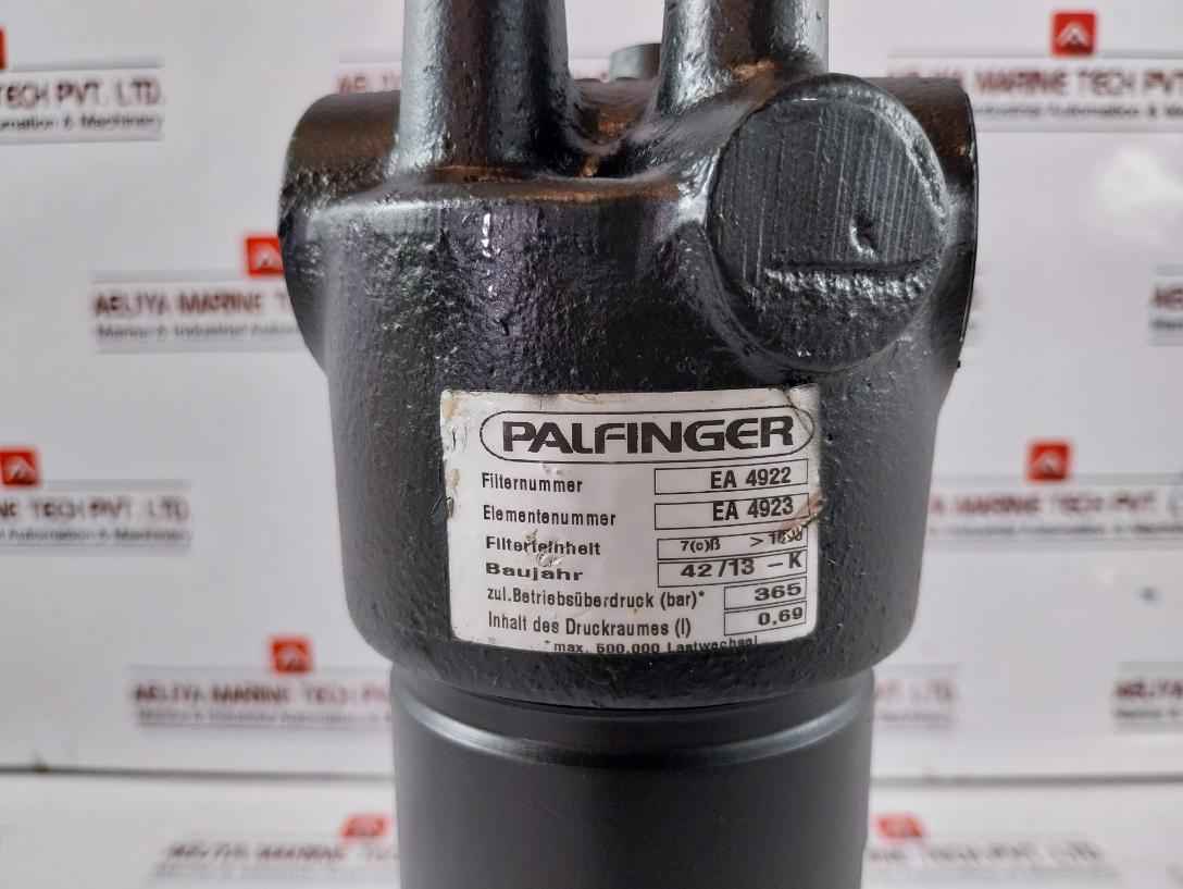 Palfinger Ea4922 Hydraulic Pressure Filter Unit Ea1391 B21 365 Bar