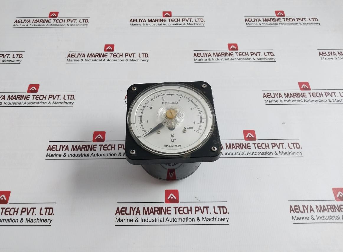 Pan-asia Sp.Gr=0.86 Analog Pneumatic Tank Level Indicator Gauge 0.2-3.4 M3 500V