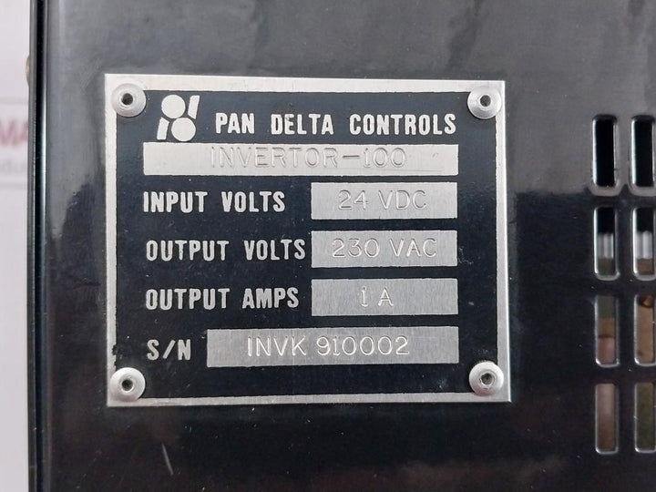 Pan Delta Power Inverter Input-24Vdc Output-230Vac Invertor-100