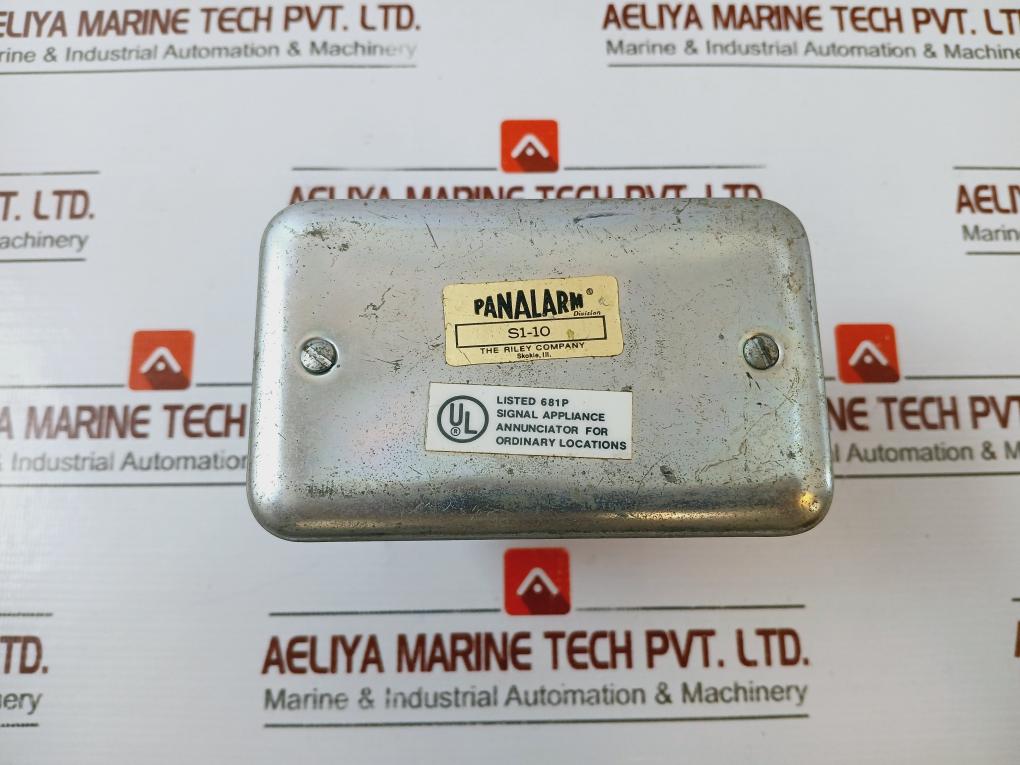 Panalarm S1-10 Rectangular Alarm Junction Box W/ Micro Switch Contact ...