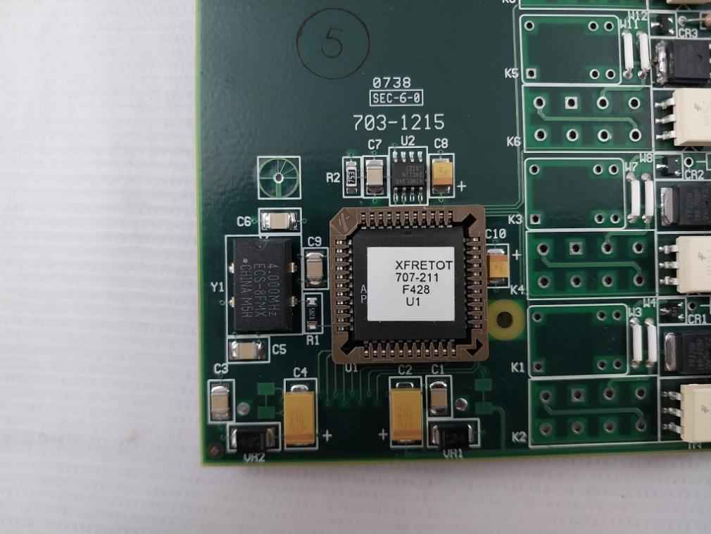 Panametrics 703-1215-01 2 Frequency Output Totalizer I/O Board Rev: A/E