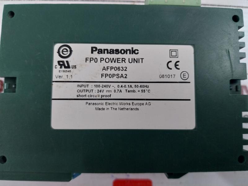 Panasonic Afp0632 Power Module 24V-0.7A Ver.1.1