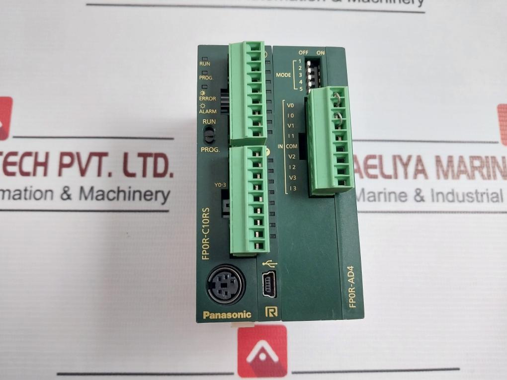 Panasonic Afp0Rad4 Analog Input Module Ver.1.0 4 Channel 80C 0-20Ma 0-5V