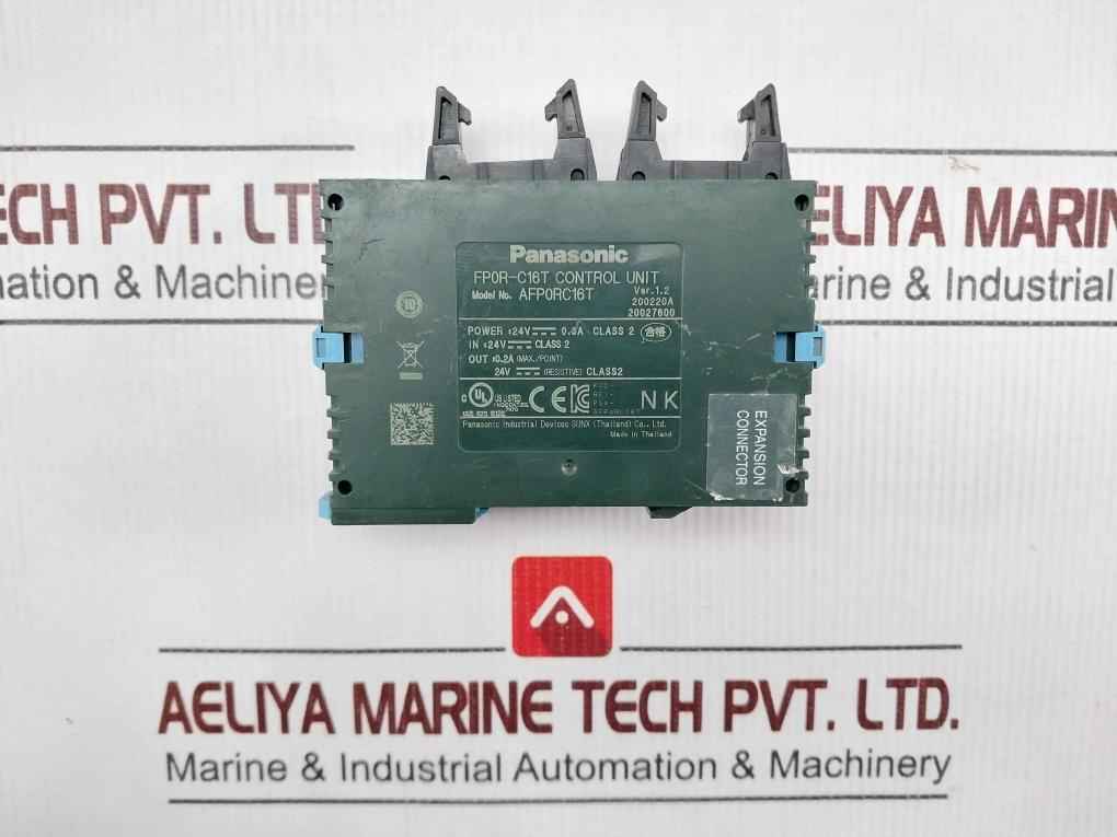 Panasonic Afp0rc16t Control Unit 24v 0.3a Class 2