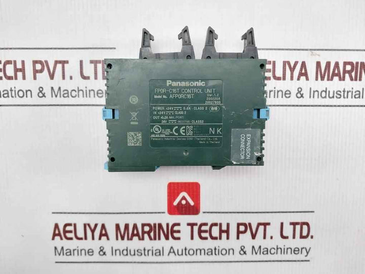 Panasonic Afp0rc16t Control Unit 24v 0.3a Class 2