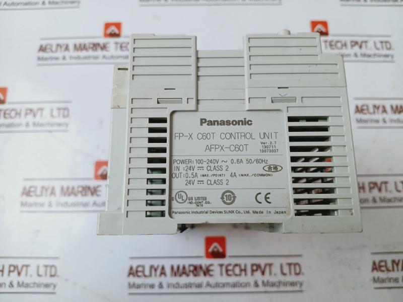 Panasonic Afpx-c60t Control Unit (Plc) 13073037