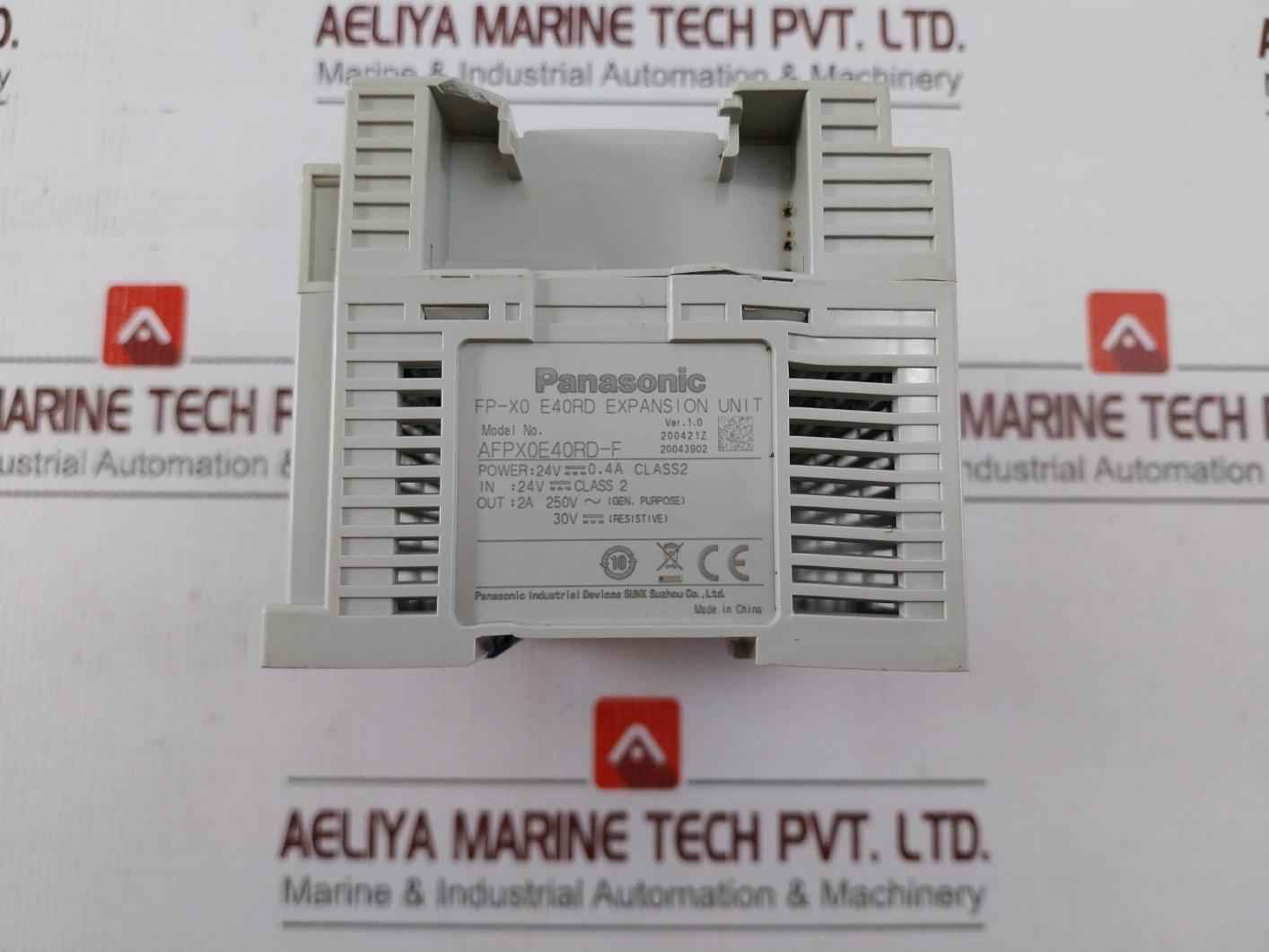 Panasonic Afpx0E40Rd-f Expansion Control Unit Ver-1.0/2A-250V
