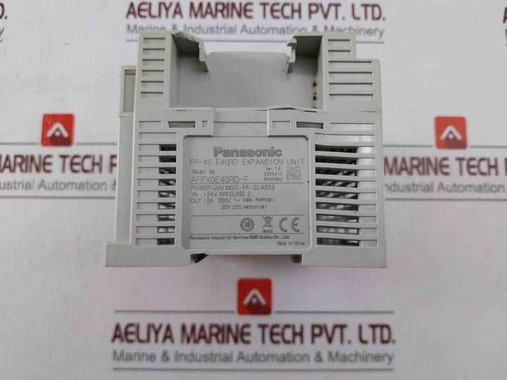 Panasonic Afpx0E40Rd-f Expansion Control Unit Ver-1.0/2A-250V