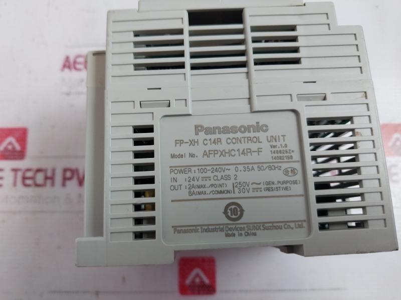 Panasonic Afpxhc14R-f Programmable Controller 100-240V 0.35A 50/60Hz