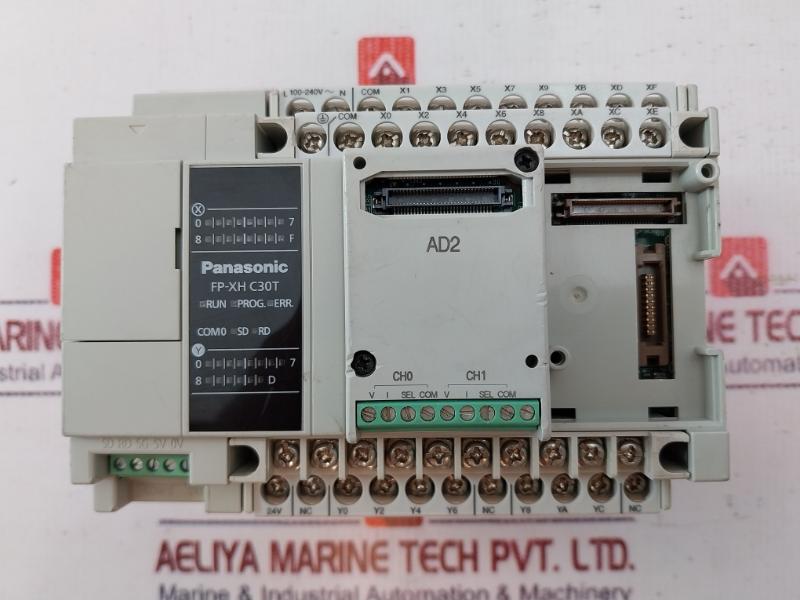 Panasonic Afpxhc30t-f Control Plc Module, Ver.1.4