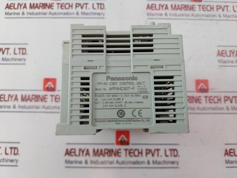 Panasonic Afpxhc30t-f Control Plc Module, Ver.1.4
