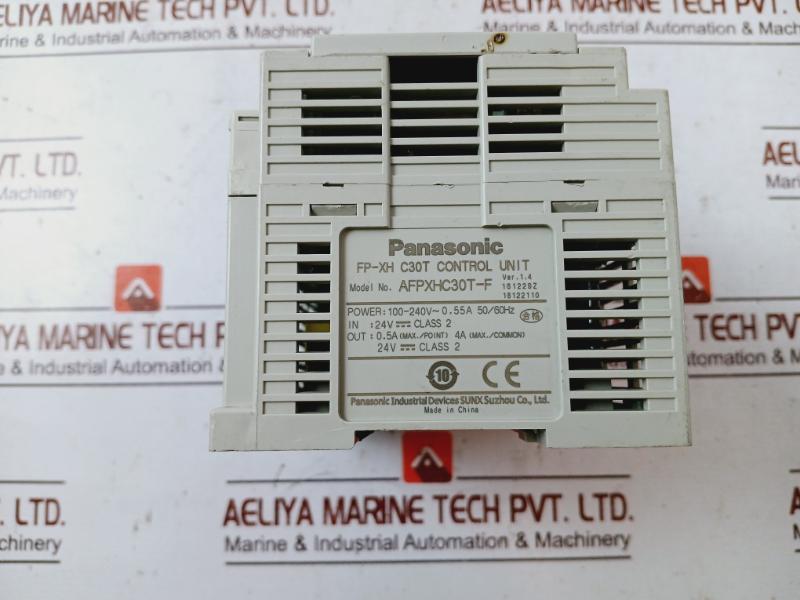 Panasonic Afpxhc30t-f Plc Control Unit Ver 1.4