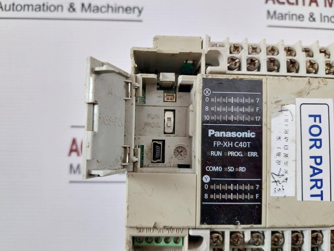 Panasonic Afpxhc40T-f Control Unit Fp-xh C40T 100-240V 50/60Hz
