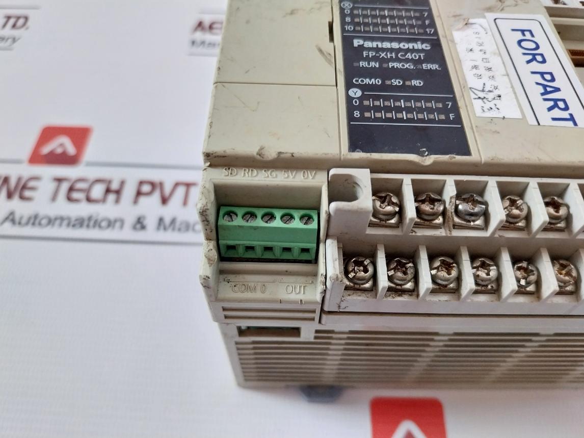 Panasonic Afpxhc40T-f Control Unit Fp-xh C40T 100-240V 50/60Hz