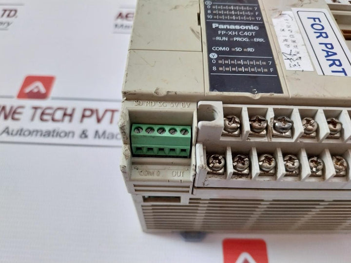 Panasonic Afpxhc40T-f Control Unit Fp-xh C40T 100-240V 50/60Hz