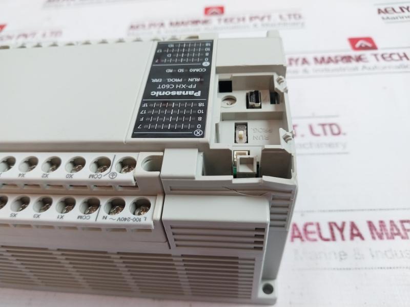 Panasonic Afpxhc60T- F Plc Control Unit Point Dc Input 24V Class 2 100-240V 0.65A 50/60Hz