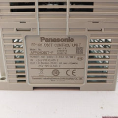 Panasonic Afpxhc60T-f Control Unit 200604Z 20063791 Afpx-com6 200605Z