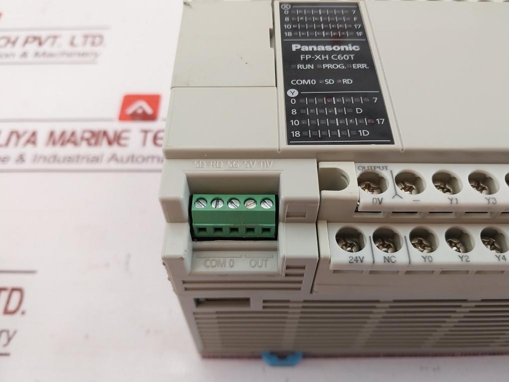 Panasonic Afpxhc60T-f Control Unit 200604Z 20063791 Afpx-com6 200605Z