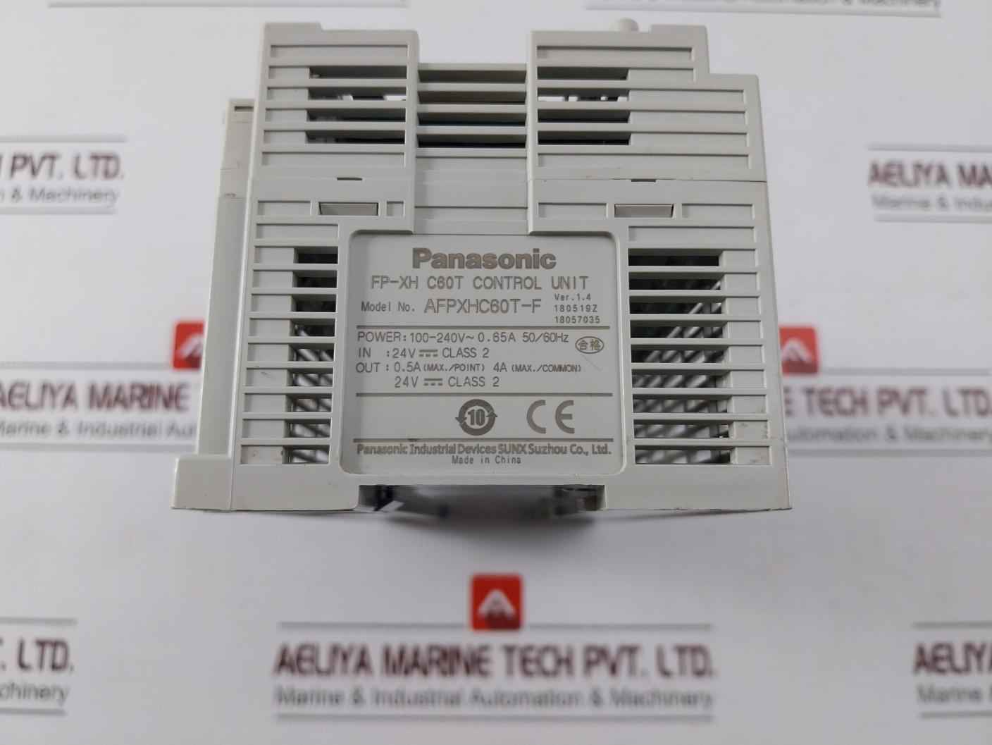 Panasonic Afpxhc60T-f Control Unit Ver-1.4/100-240V-0.65A 50/60Hz