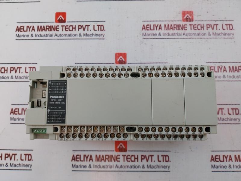 Panasonic Afpxhc60t-f Programmable Controller Module 24v Dc - Class 2