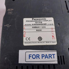 Panasonic Aig32Mq02D Programmable Display Gt32 24V