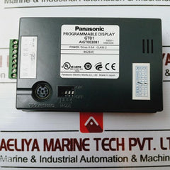 Panasonic Aigt0030B1 Gt01 Programmable Display 5V 0.2A Class 2