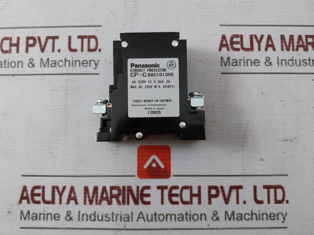 Panasonic Cp-c Circuit Breaker Bac101305 Ac 250V