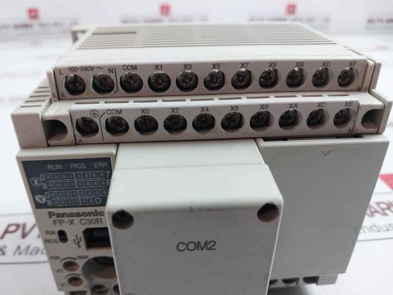 Panasonic Fp-x C30R Control Unit 100-240V~ 0.6A 50/60Hz