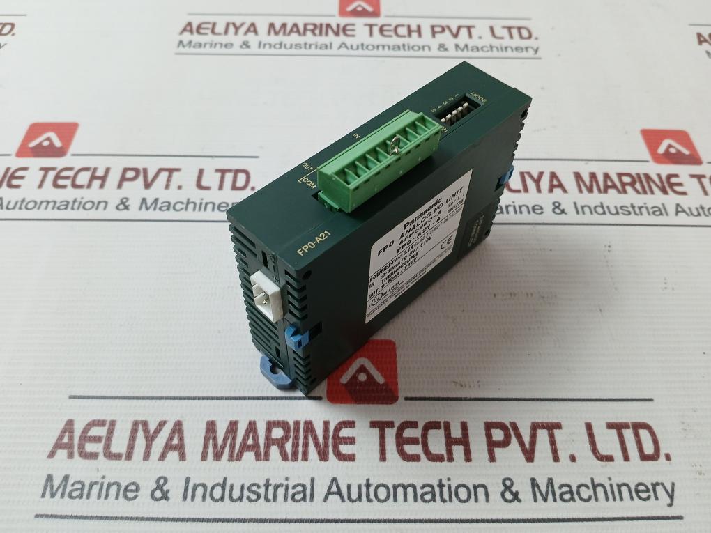 Panasonic Fp0-a21-a Analog I/O Unit Afp0480-a