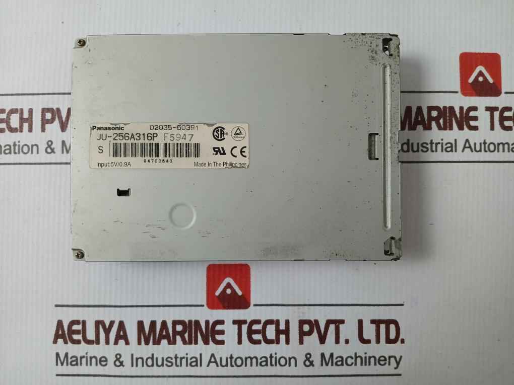 Panasonic Ju-256A316P Floppy Disk Drive 5V/0.9A Epk06320B3 M24Qgh13