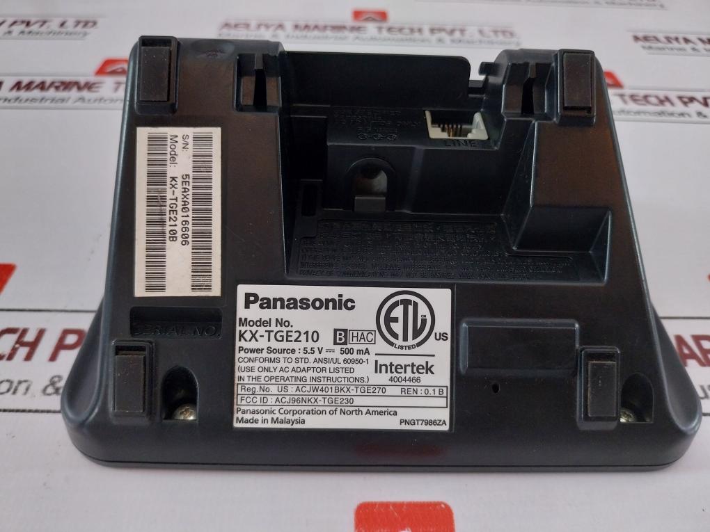 Panasonic Kx-tge210B Charging Base Stand 5.5V 500Ma