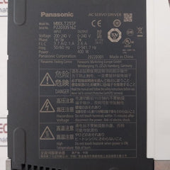 Panasonic Mbdlt25Sf Ac Servo Driver Minas A6 Series 400W 200-240V