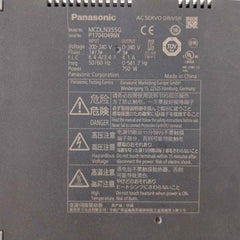 Panasonic Mcdln35Sg Servo Driver 200-240V 50/60Hz 750W