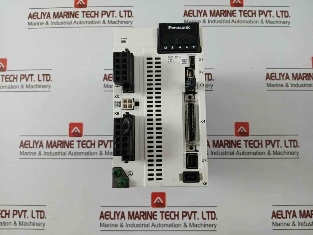 Panasonic Mddlt45Sf Ac Servo Driver Input 200-240V 50/60 Hz