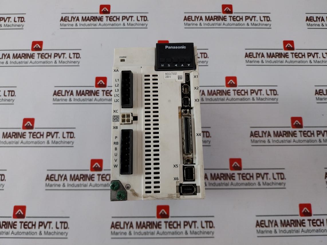 Panasonic Mddlt55Sf Ac Servo Driver Input 200-240V Output 0-240V