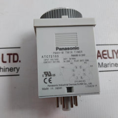 Panasonic Pm4Hw-h-24V Twin Timer 0-10 Sec 24V Ac/Dc 50/60Hz Atc72103