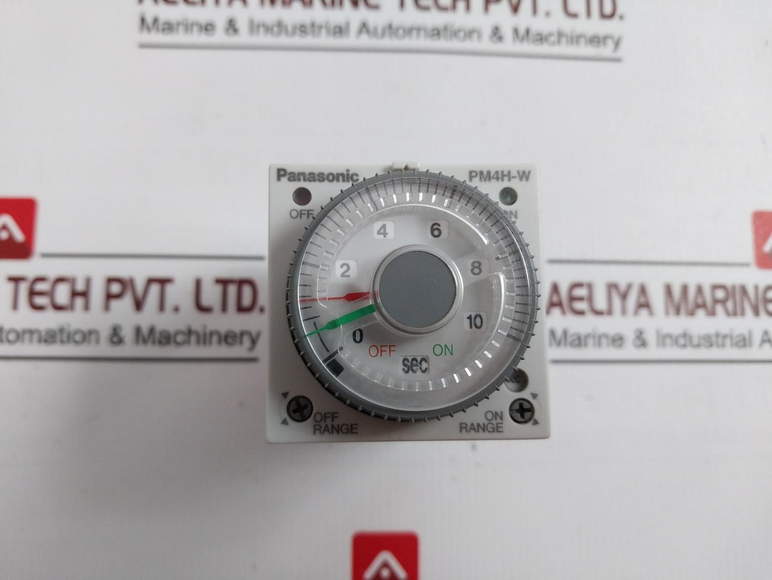 Panasonic Pm4Hw-h-24V Twin Timer 0-10 Sec 24V Ac/Dc 50/60Hz Atc72103