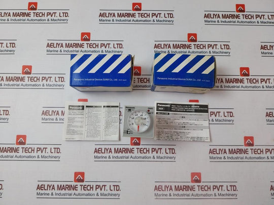 Panasonic Pm4S-a2C10M-ac120V Multirange Timer 5A 250V