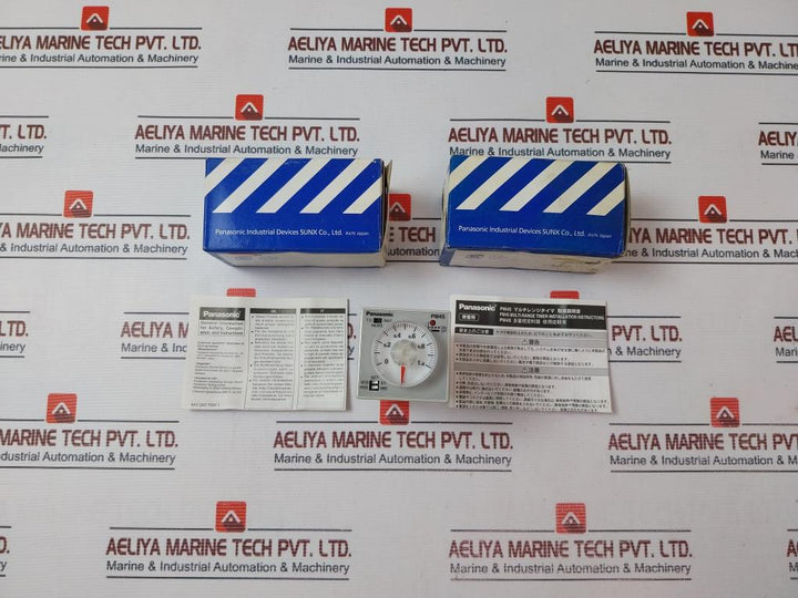 Panasonic Pm4S-a2C10M-ac120V Multirange Timer 5A 250V