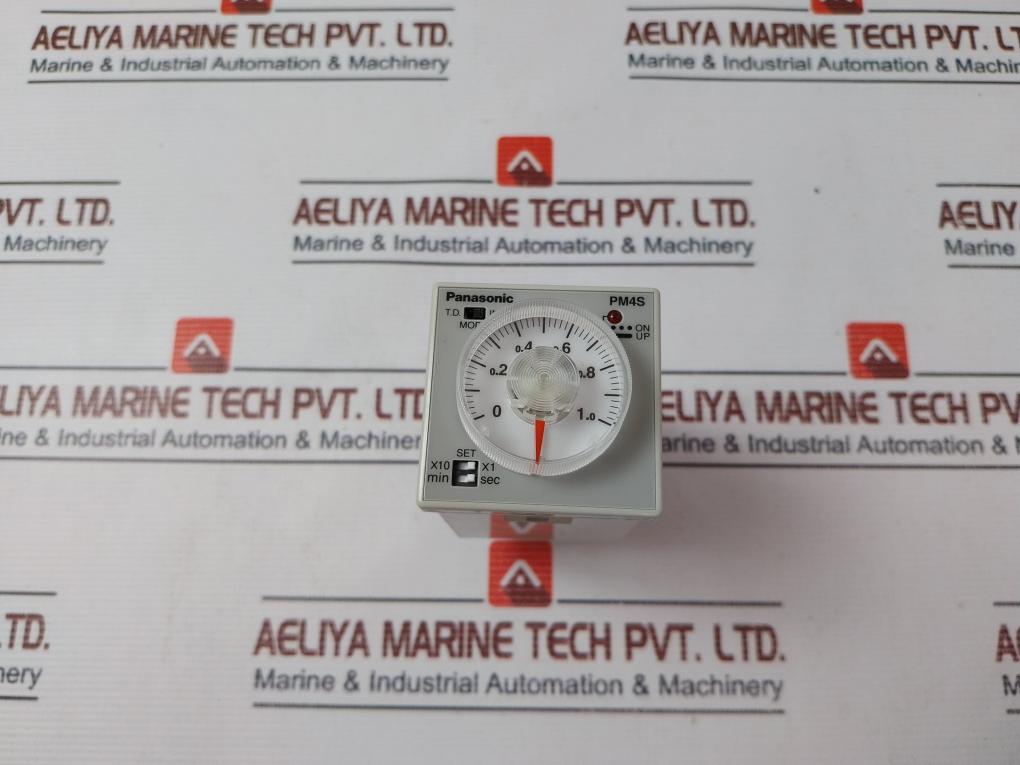 Panasonic Pm4S-a2C10M-ac120V Multirange Timer 5A 250V